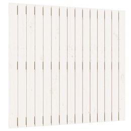 WEZGŁOWIE ŁÓŻKA BIAŁE 955X3X90CM DREWNO SOSNOWE