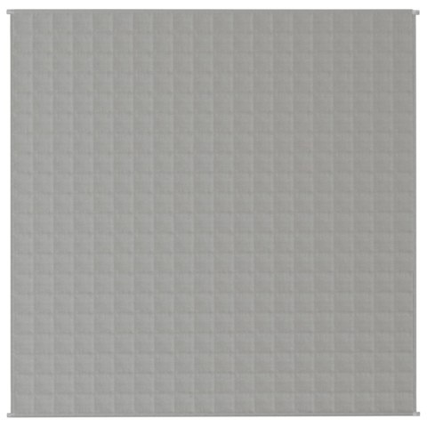 KOC OBCIĄŻENIOWY SZARY 200X200CM 13KG TKANINA