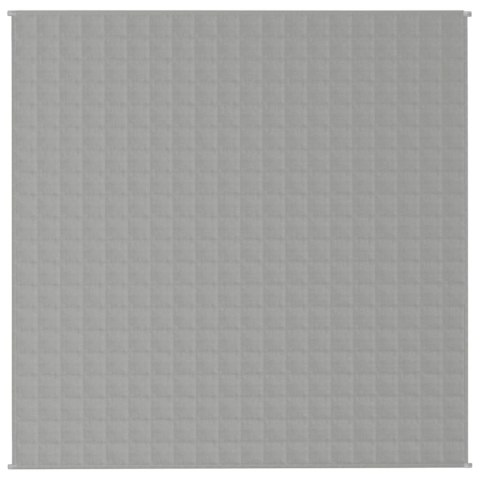 KOC OBCIĄŻENIOWY SZARY 200X200CM 9KG TKANINA