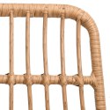 KRZESŁA OGRODOWE 2 SZT. 48X62X84CM RATTAN PE