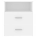 SZAFKI NOCNE 2 SZT. BIAŁE 50X32X60CM