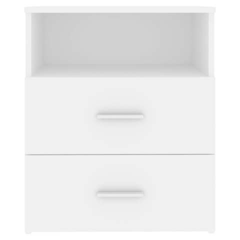 SZAFKI NOCNE 2 SZT. BIAŁE 50X32X60CM