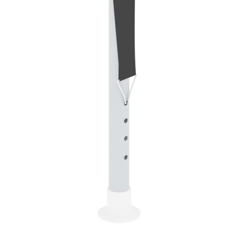 NAMIOT IMPREZOWY KOMUNIA UROCZYSTOŚCI ZE ŚCIANKAMI 2X2M ANTRACYT 90G/M²