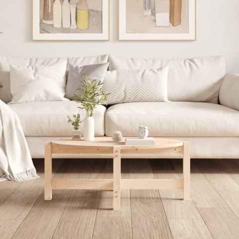 STOLIK KAWOWY 87X48X35CM DREWNO SOSNOWE