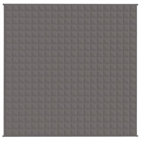 KOC OBCIĄŻENIOWY SZARY 200X200CM 13KG TKANINA