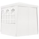NAMIOT IMPREZOWY ZE ŚCIANKAMI 2X2M BIAŁY 90G/M²