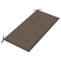PODUSZKA NA ŁAWKĘ OGRODOWĄ KOLOR TAUPE 100X50X3CM