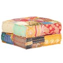 PUF 60X70X36CM PATCHWORK TKANINA