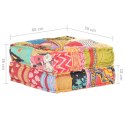 PUF 60X70X36CM PATCHWORK TKANINA