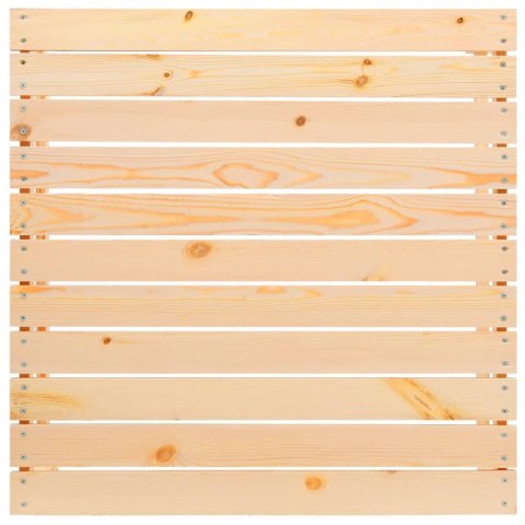 PODNÓŻEK OGRODOWY Z PODUSZKĄ LITE DREWNO SOSNOWE