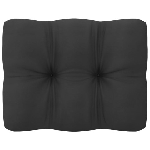 2-OSOBOWA SOFA OGRODOWA Z PODUSZKAMI BIAŁA DREWNO SOSNOWE