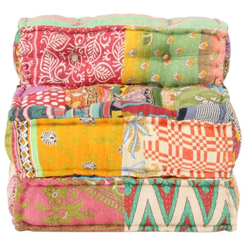 PUF MODUŁOWY PATCHWORK TKANINA