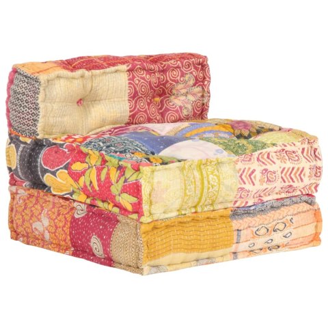 PUF MODUŁOWY PATCHWORK TKANINA