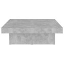 STOLIK KAWOWY SZARY BETON 90X90X28CM