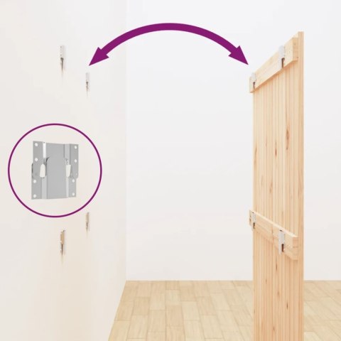 WEZGŁOWIE ŁÓŻKA 955X3X110CM DREWNO SOSNOWE