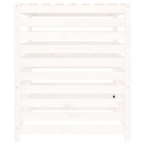 KOMPOSTOWNIK BIAŁY 82,5X82,5X99,5CM DREWNO SOSNOWE