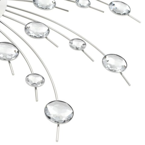 ZEGAR ŚCIENNY ZMECHANIZMEM KWARCOWYM NOWOCZESNY DESIGN 50CM