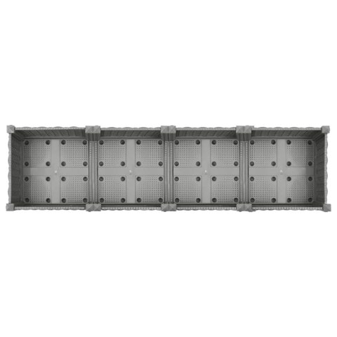 DONICA DO PODWYŻSZONEJ RABATY 160X40X23CM POLIPROPYLEN