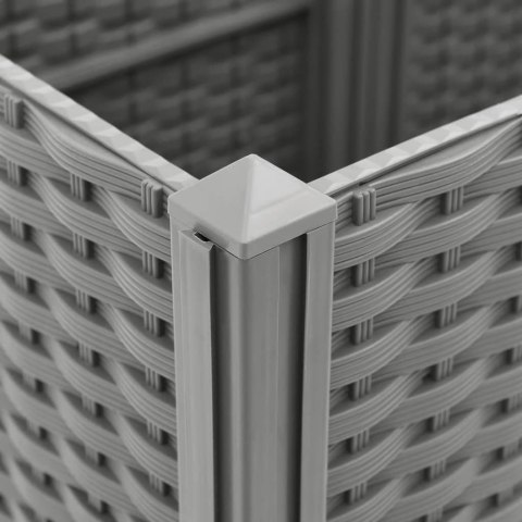 DONICA DO PODWYŻSZONEJ RABATY 80X40X38CM POLIPROPYLEN