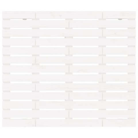 WEZGŁOWIE ŁÓŻKA BIAŁE 126X3X915CM DREWNO SOSNOWE