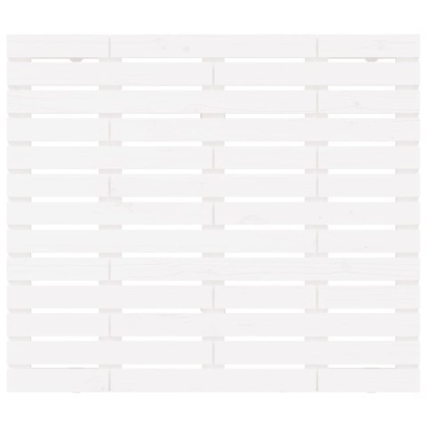 WEZGŁOWIE ŁÓŻKA BIAŁE 96X3X915CM DREWNO SOSNOWE