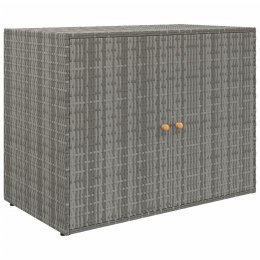 SZAFKA OGRODOWA SZARA 100X55,5X80CM RATTAN PE