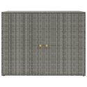 SZAFKA OGRODOWA SZARA 100X55,5X80CM RATTAN PE