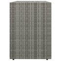 SZAFKA OGRODOWA SZARA 100X55,5X80CM RATTAN PE
