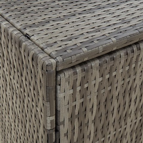 SZAFKA OGRODOWA SZARA 100X55,5X80CM RATTAN PE