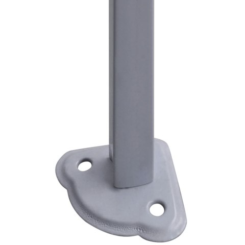 PROFESJONALNY SKŁADANY NAMIOT IMPREZOWY 2X2M STAL KREMOWY