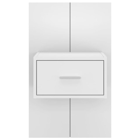 SZAFKA NOCNA ŚCIENNA BIAŁA