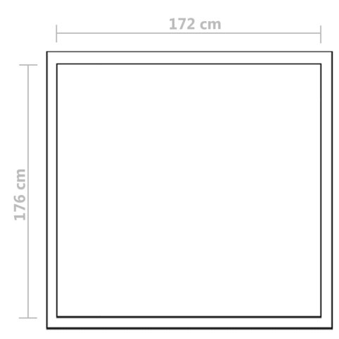 SZKLARNIA 3,46M² WZMOCNIONE ALUMINIUM