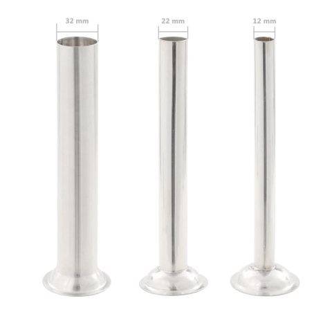 RĘCZNA NADZIEWARKA DO KIEŁBASY SREBRNA 10L STAL NIERDZEWNA