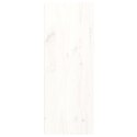 SZAFKA ŚCIENNA BIAŁA 30X30X80CM DREWNO SOSNOWE