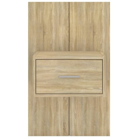 WISZĄCA SZAFKA NOCNA DĄB SONOMA