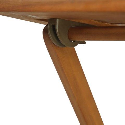 3-CZ. SKŁADANY ZESTAW BISTRO Z PODUSZKAMI LITE DREWNO AKACJOWE