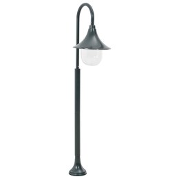 LAMPA OGRODOWA NA SŁUPKU 120CM E27 ALUMINIUM CIEMNOZIELONE