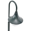 LAMPA OGRODOWA NA SŁUPKU 120CM E27 ALUMINIUM CIEMNOZIELONE