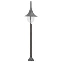 LAMPA OGRODOWA NA SŁUPKU 120CM E27 ALUMINIUM KOLOR BRĄZU