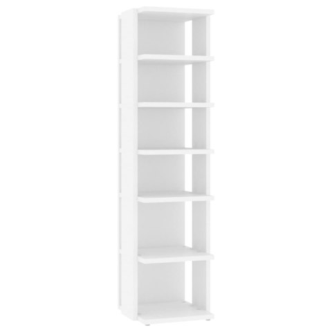 SZAFKI NA BUTY 2SZT BIAŁE 25X27X102CM