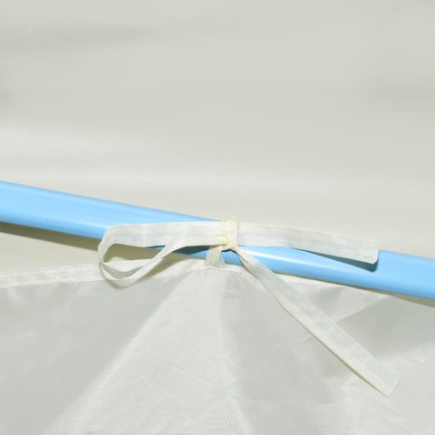 SKŁADANY NAMIOT Z 5 ŚCIANAMI BOCZNYMI 3X9M KREMOWY