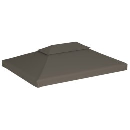 ZADASZENIE ALTANY 2-POZIOMOWE 310G/M² 4X3M TAUPE