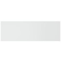 ZAGŁÓWEK ŁÓŻKA ŚCIENNY BIAŁY 240X15X80CM