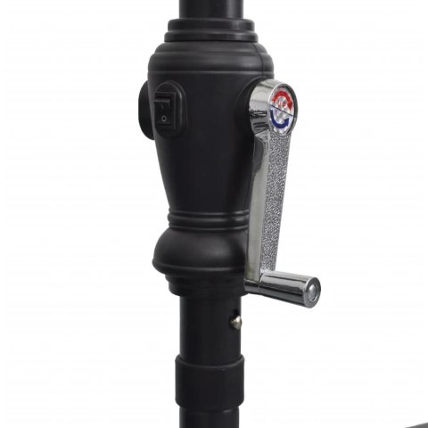 PARASOL NA WYSIĘGNIKU Z LED 3M BIAŁY