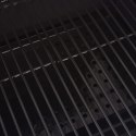 GRILL WĘGLOWY Z WĘDZARNIĄ I DOLNĄ PÓŁKĄ CZARNY