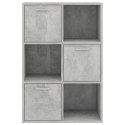 SZAFKA BETONOWA SZAROŚĆ 60X29,5X90CM