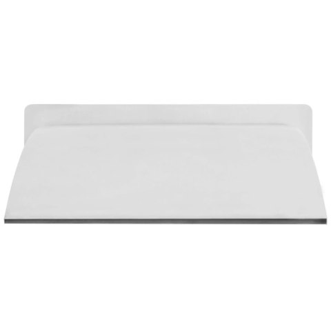 FONTANNA DO BASENU STAL NIERDZEWNA 30X9X26CM SREBRNA