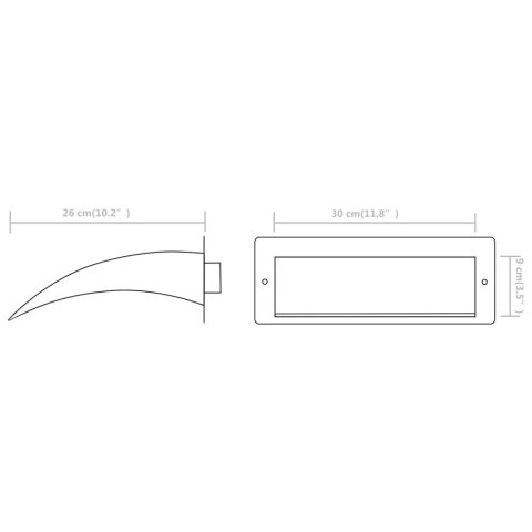 FONTANNA DO BASENU STAL NIERDZEWNA 30X9X26CM SREBRNA