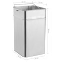 HOTELOWY KOSZ NA ŚMIECI Z POPIELNICZKĄ 36L STAL CZARNY
