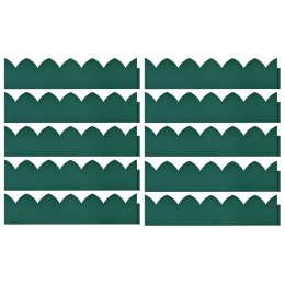 OBRZEŻA TRAWNIKOWE 10SZT ZIELONE 65X15CM PP